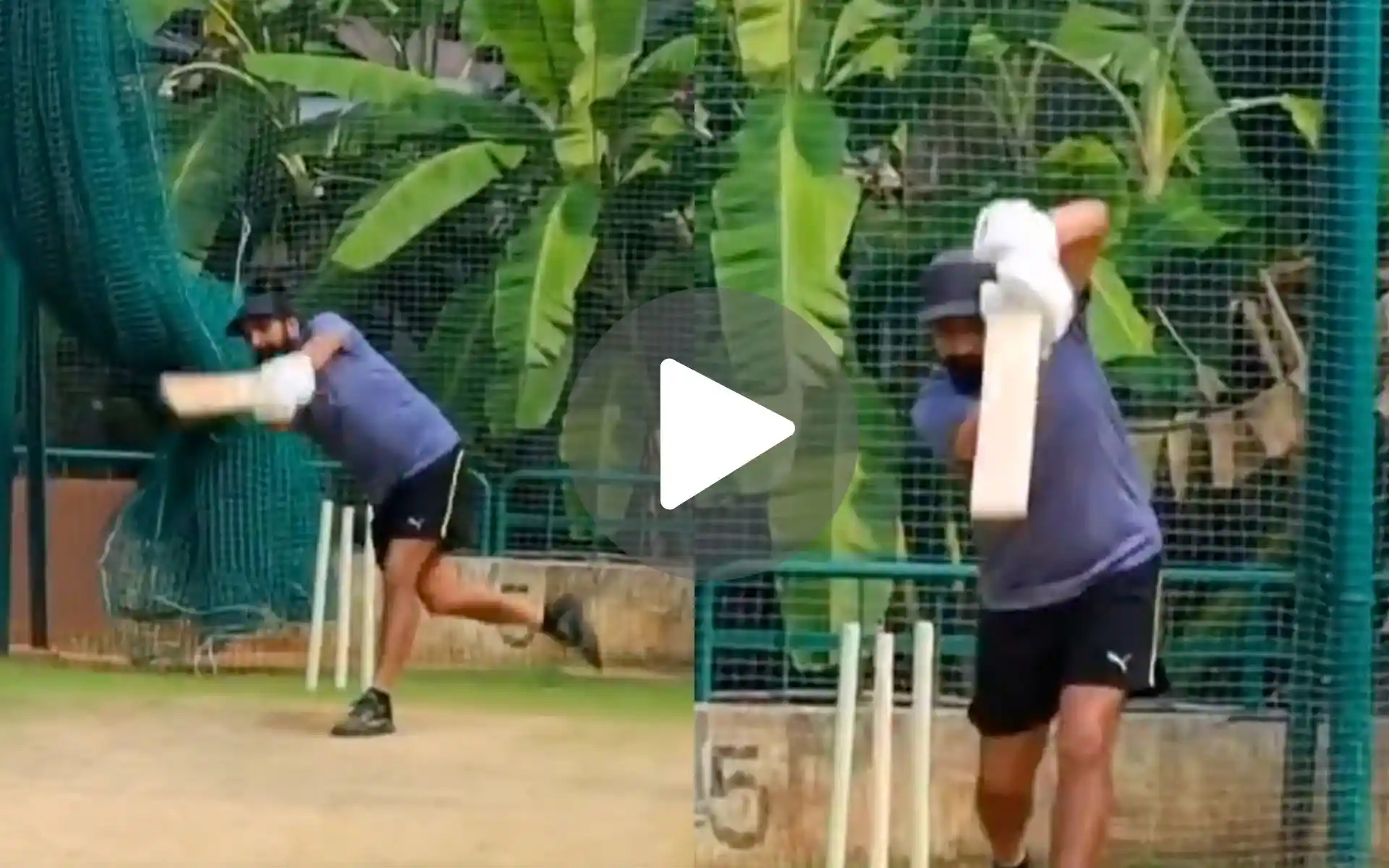 Mohammed Shami Turns Batter; Flaunts Hitting Skills In Latest Practice Session - Watch